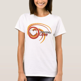 interstellaire liefde t-shirt