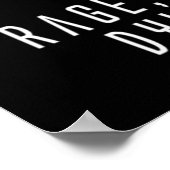 Interstellaire quot;Rage tegen de dood van de li Poster (Hoek)