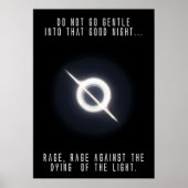 Interstellaire quot;Rage tegen de dood van de li Poster (Voorkant)