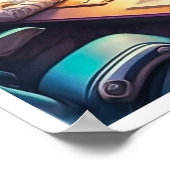 Interstellaire reisposter poster (Hoek)