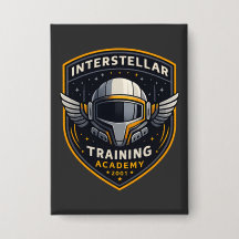 Interstellaire Trainingsacademie Sci-Fi Embleem Kn