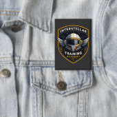 Interstellaire Trainingsacademie Sci-Fi Embleem Kn Button (Insitu)