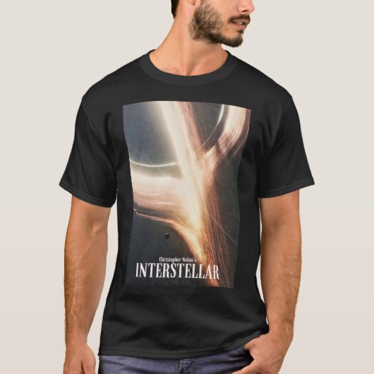 Interstellar 2014 Vintage Poster T-shirt (Voorkant)
