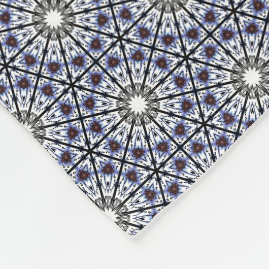 Interstellar Explosion Fleece Deken (Hoek)