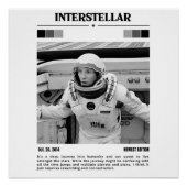 Interstellar Movie Poster art (Voorkant)