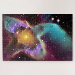 Interstellar pastel mystic spaceship cloud mirage legpuzzel