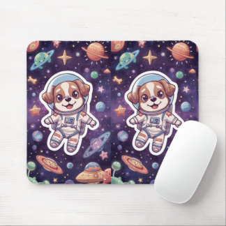 Interstellar Paws - Schattigee ruimtehond in avont Muismat
