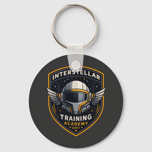 Interstellar Training Academy Round keychain (Voorkant)