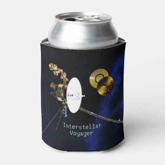 Interstellar Voyager Spacecraft Blikjeskoeler (Blikje Voorkant)