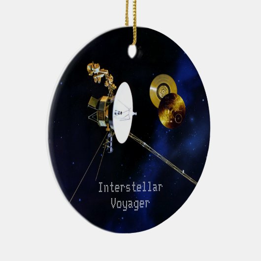 Interstellar Voyager Spacecraft Keramisch Ornament (Rechts)