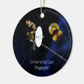 Interstellar Voyager Spacecraft Keramisch Ornament (Links)