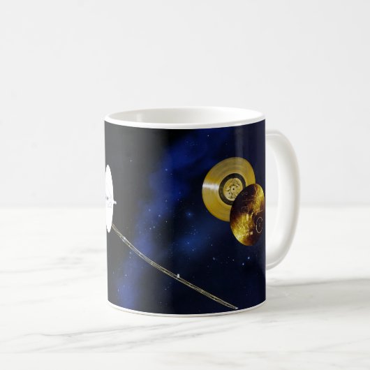 Interstellar Voyager Spacecraft Koffiemok (Voorkant rechts)
