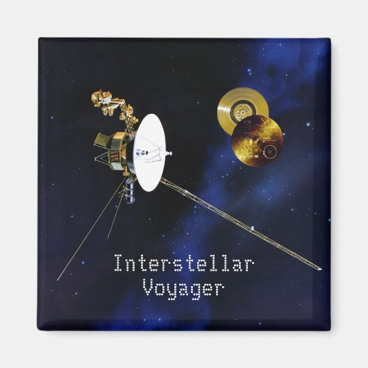Interstellar Voyager Spacecraft Magneet (Voorkant)