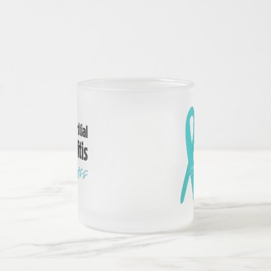 Interstitiële cystitis Bewustheid Matglas Koffiemok (Center)