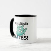 Interstitiële cystitis BITES Mok (Voorkant links)