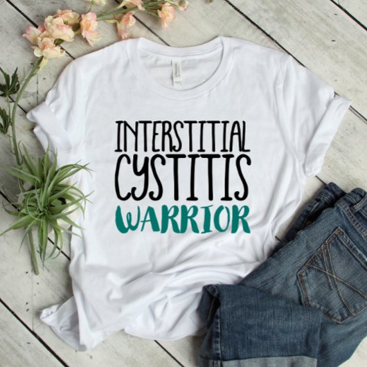 Interstitiële cystitis t-shirt