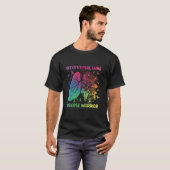 Interstitiële longziekte arrivering of longen t-shirt (Voorkant volledig)