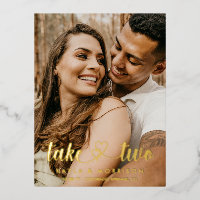 Intertwind harten maken twee bruiloft goud