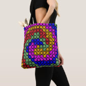 Intertwind Hues Abstract Tote Bag (Dichtbij)