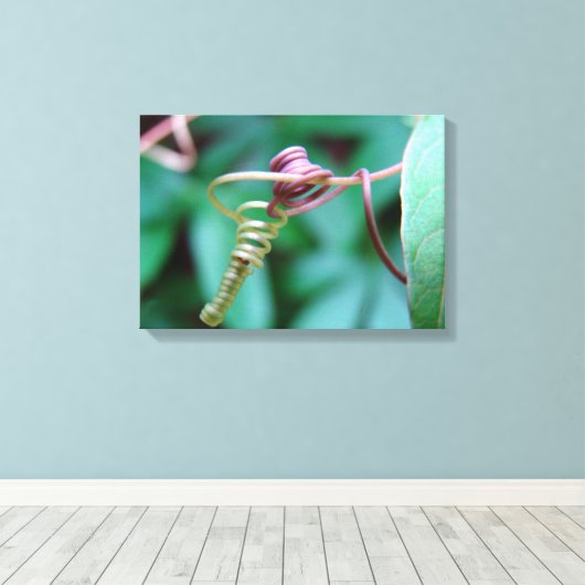 Intertwingwijn Canvas Afdruk (Insitu (Houten vloer))