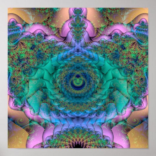 Intertwining (12 x 12 inch) Art Print Poster (Voorkant)