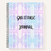 Intertwining Abstract Gratitude Journal Notitieboek (Voorkant)