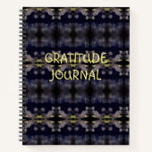 Intertwining Roos Petals Gratitude Journal Notitieboek (Voorkant)