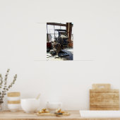 INTERTYPE NEWSPAPER-TYPESETTEERMACHINE POSTER (Keuken)