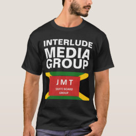 INTERUDE MEDIA GROUP WOW Basis Donker T-Shirt