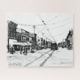 Interurban Marshall Michigan Jigzaag Puzzle Legpuzzel