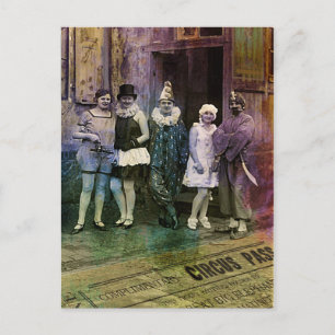 Interval bij het Circus Briefkaart