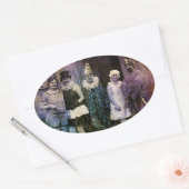 Interval bij het Circus Ovale Sticker (Envelop)