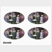 Interval bij het Circus Ovale Sticker (Vel)