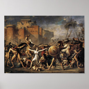 Interventie van de Sabine Vrouwen (1799) Poster