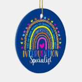 Interventiespecialist regenboogleraar terug naar keramisch ornament (Rechts)