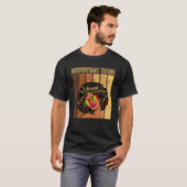 Interventionist leraar Afro Afrikaanse zwarte gesc T-shirt (Voorkant volledig)