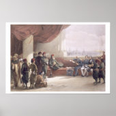 Interview met de Egyptische Viceroy in zijn paleis Poster (Voorkant)