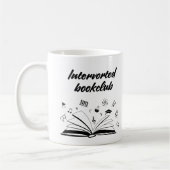 Intervorted bookclub koffiemok (Links)