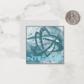 INTERweb - een bundeling van knooppunten Notitiekaartje (Voorkant / Achterkant in situ)