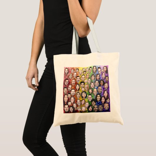 Interwoven Humanity Tote Bag (Voorkant (product))