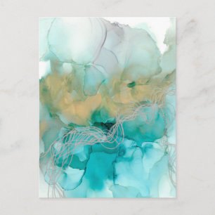 Interwoven Metallics Briefkaart