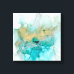 Interwoven Metallics Canvas Afdruk<br><div class="desc">Interwoven Metallics van Jennifer Goldberger</div>