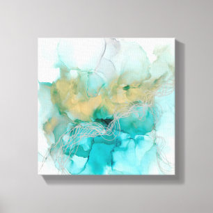 Interwoven Metallics Canvas Afdruk