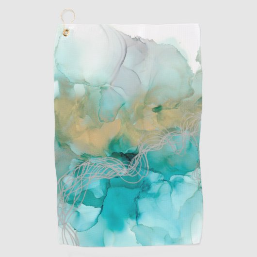 Interwoven Metallics Golfhanddoek (Voorkant)