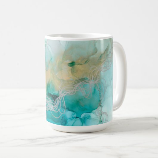 Interwoven Metallics Koffiemok (Voorkant rechts)