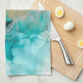 Interwoven Metallics Theedoek (Quarter Fold)