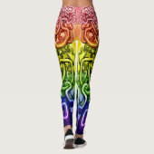 Interwoven Twisted Vines of Life Leggings (Achterkant)