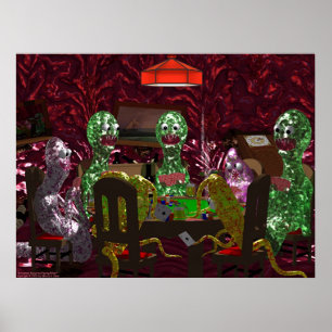 Intestinale parasieten die poker spelen poster