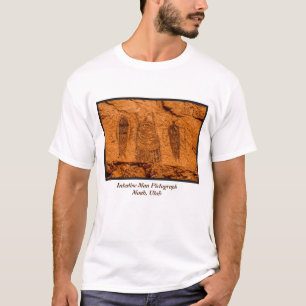 Intestine Man Pictograaf (Barrier Canyon Style) T-shirt