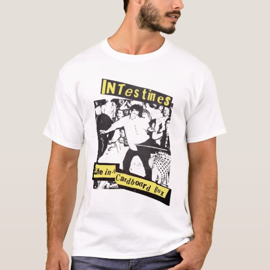 Intestines Leven in kartonnen doos T-shirt (Voorkant)